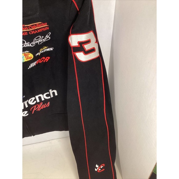 Vintage NASCAR Jacket Ladies (L) Dale Earnhardt Sr 3 Goodwrench Chase Authentics - Picture 4 of 7